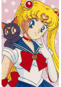 Sailor Moon y Luna